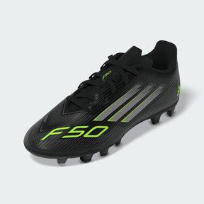 Adidas F50 Club FG/MG Football Boots Junior - Black