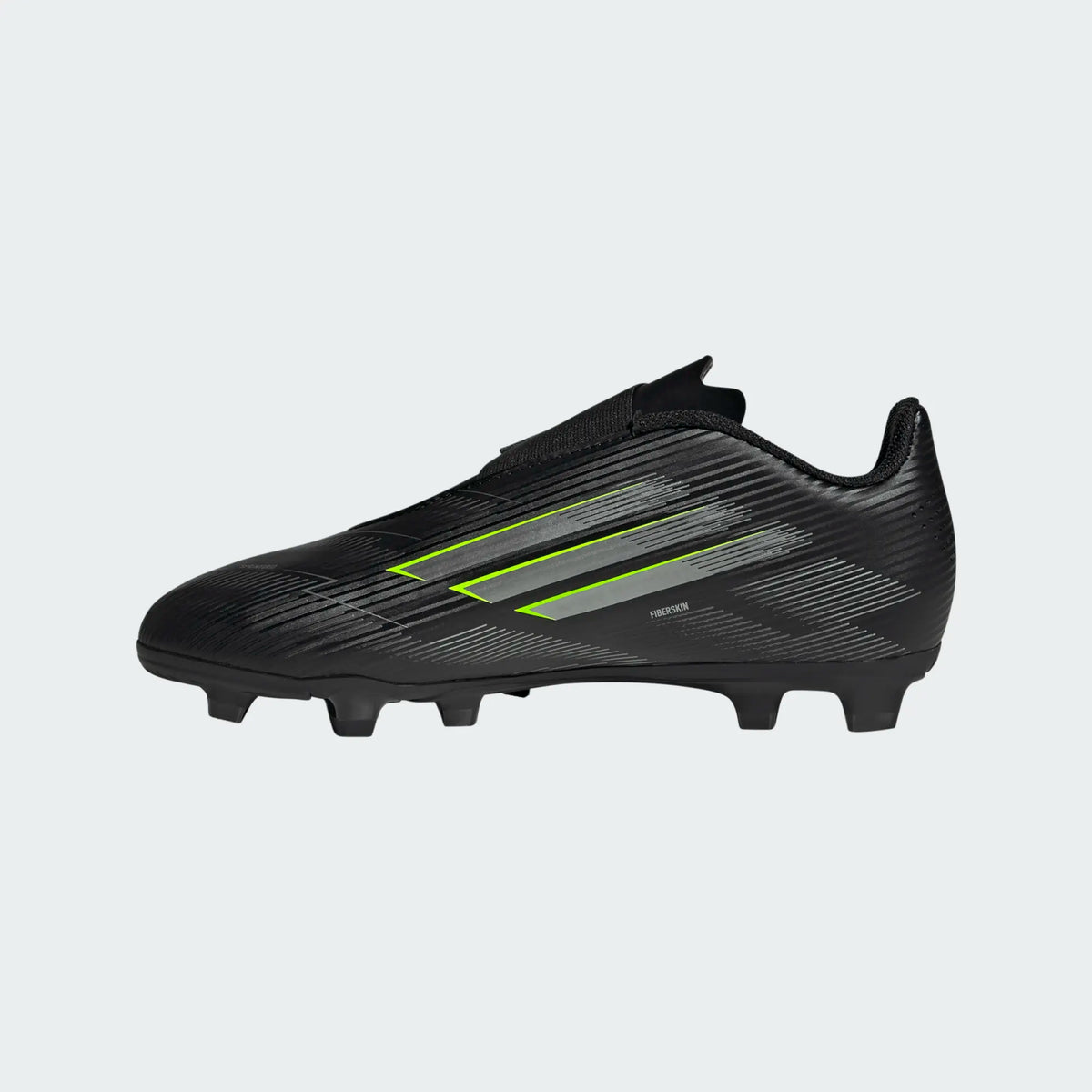 Adidas F50 Club Velcro FG/MG Football Boots Junior - Black