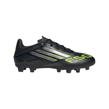 Adidas F50 Club FG/MG Football Shoe Unisex - Black/Lemon