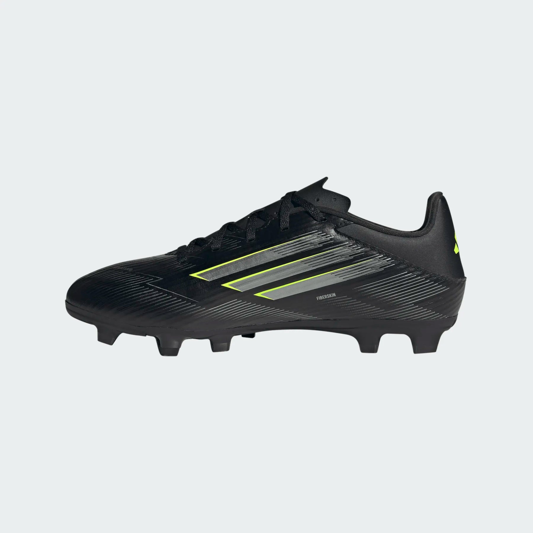 Adidas F50 Club FG/MG Football Shoe Unisex - Black/Lemon