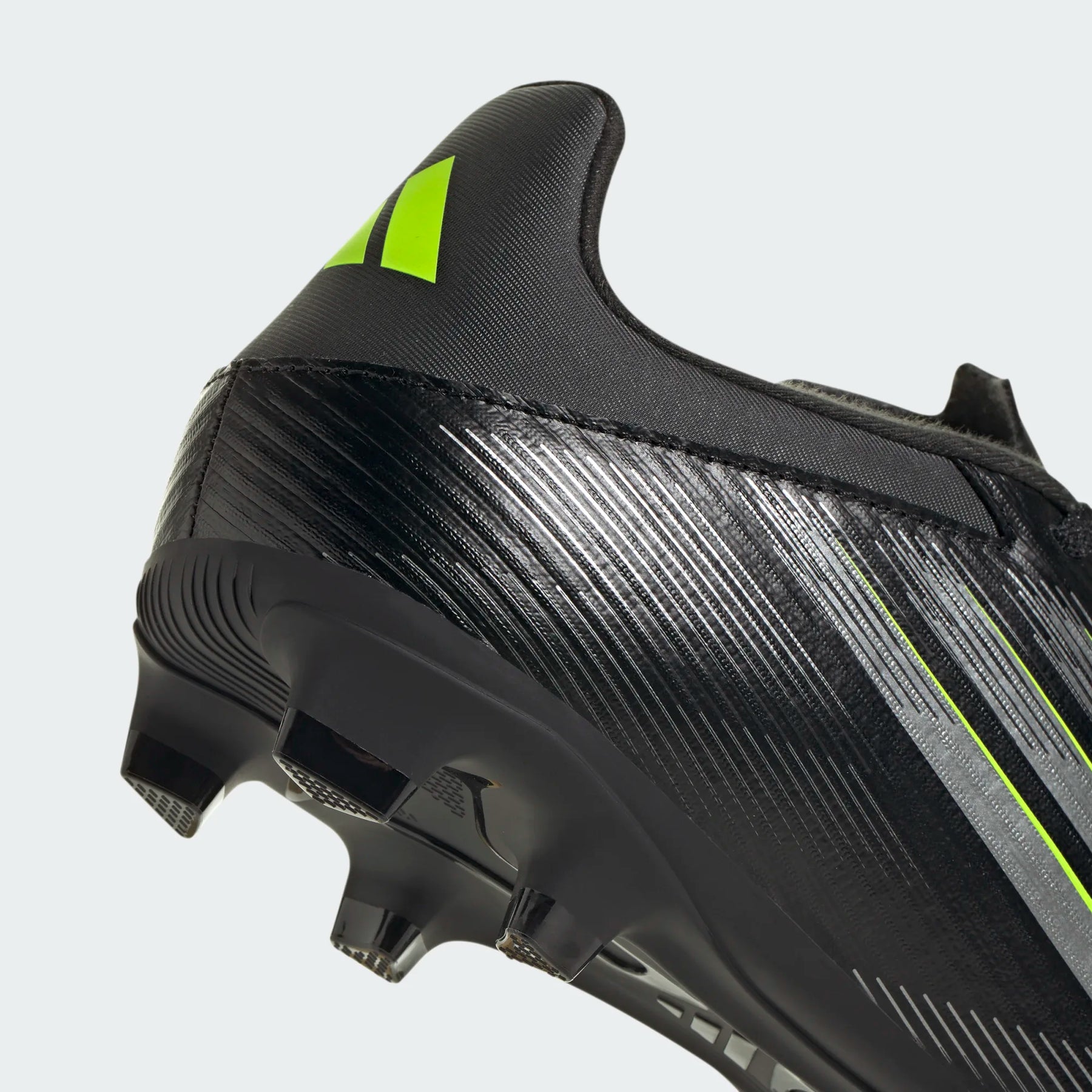 Adidas F50 Club FG/MG Football Shoe Unisex - Black/Lemon