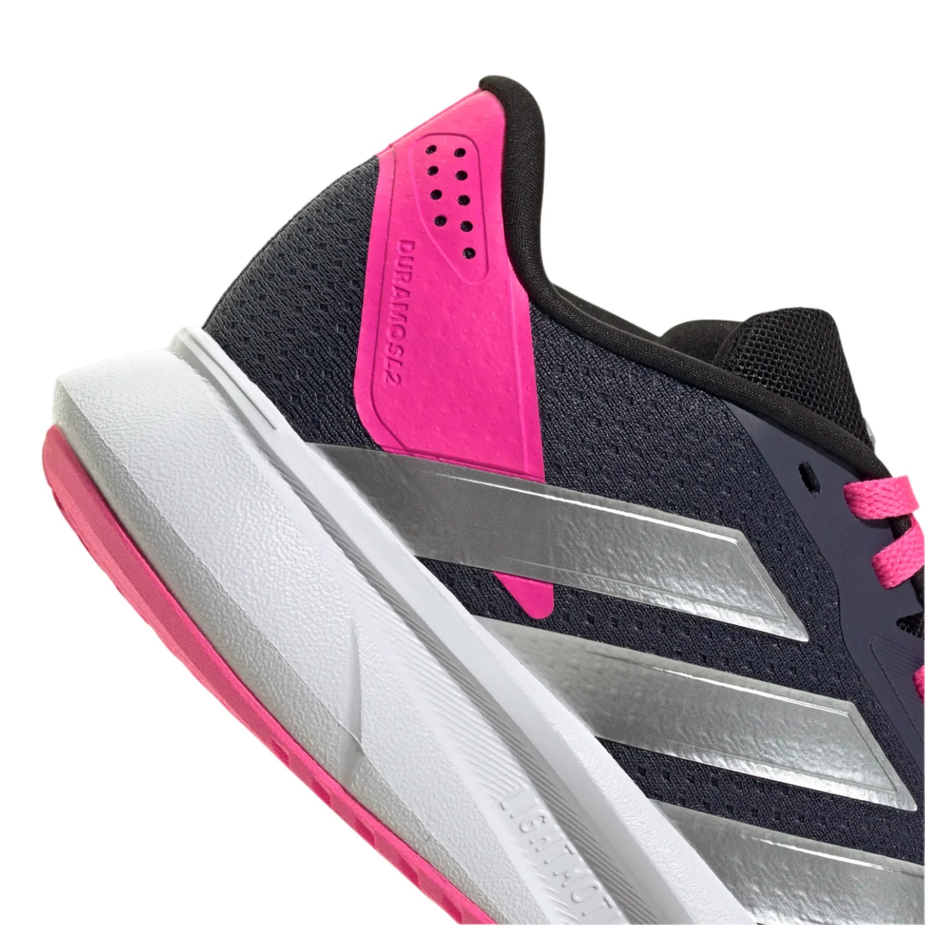 Adidas Duramo SL2 Running Shoes Junior - Black/Pink Running Shoes Adidas
