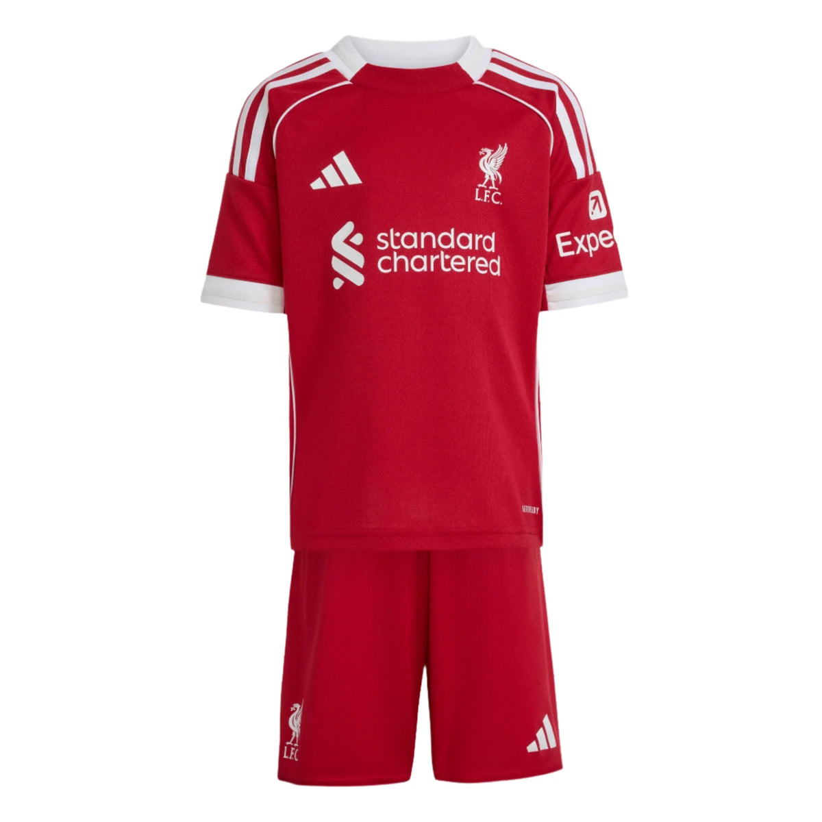 Adidas Liverpool F.C. 25/26 Home Mini Kit - Red Red Clothing Adidas
