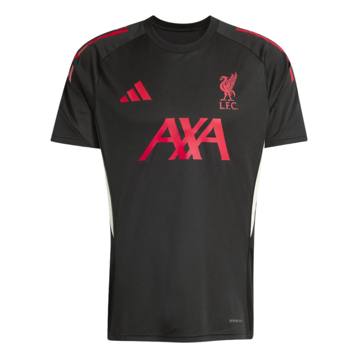 Adidas Liverpool F.C. 25/26 Training Jersey - Black Black Clothing Adidas