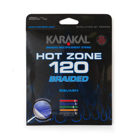 Karakal Hot Zone Braided 120 Squash String Blue KA6511