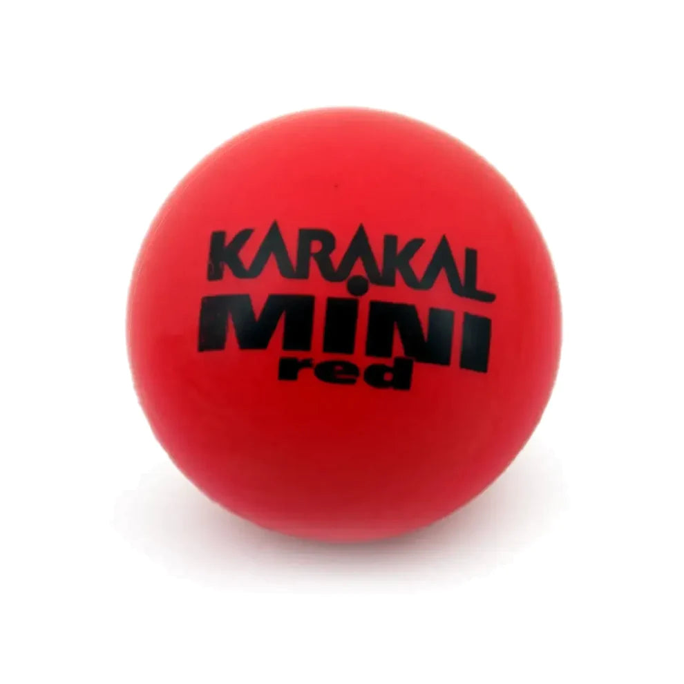 Karakal Mini Red Junior Stage 3 Foam Ball 12 ball 1 Dozen KZ855 Dozen