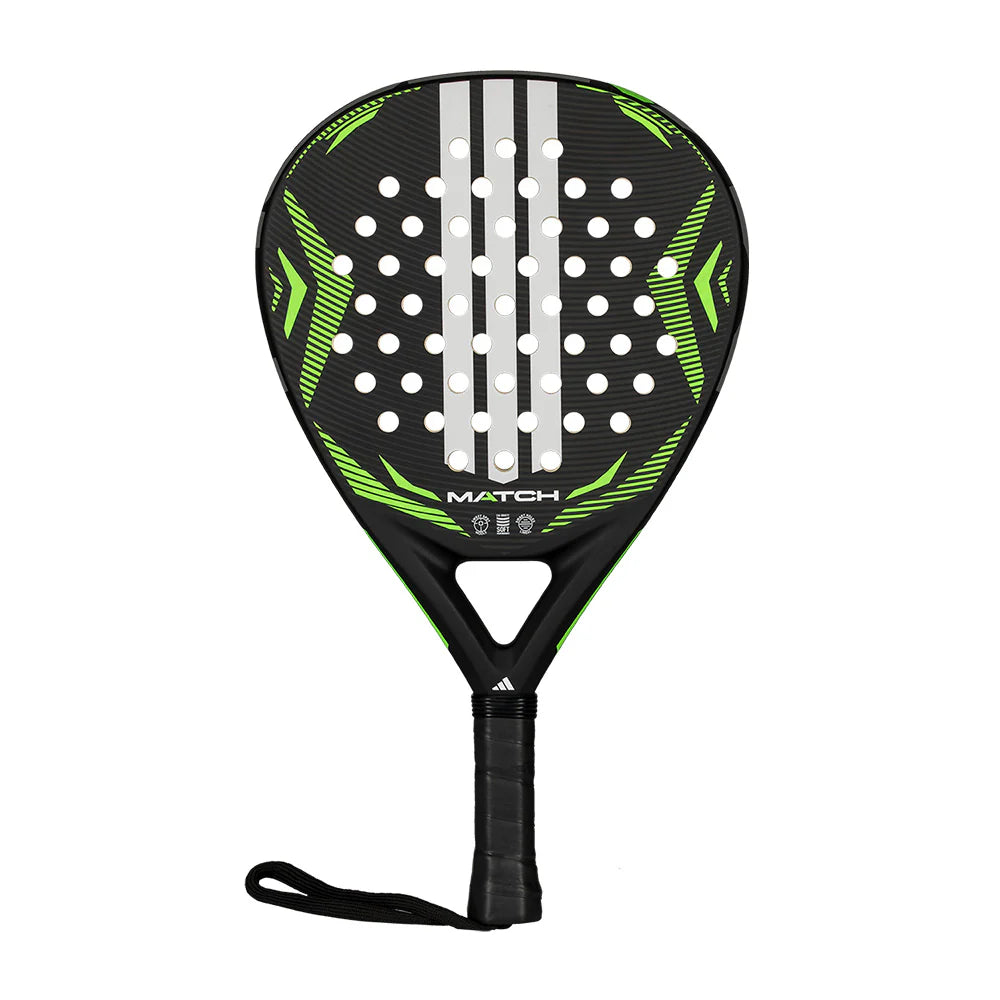 Adidas Match Black/Green 2026 Padel Racket - Black/Green