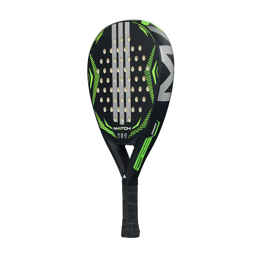 Adidas Match Black/Green 2026 Padel Racket - Black/Green
