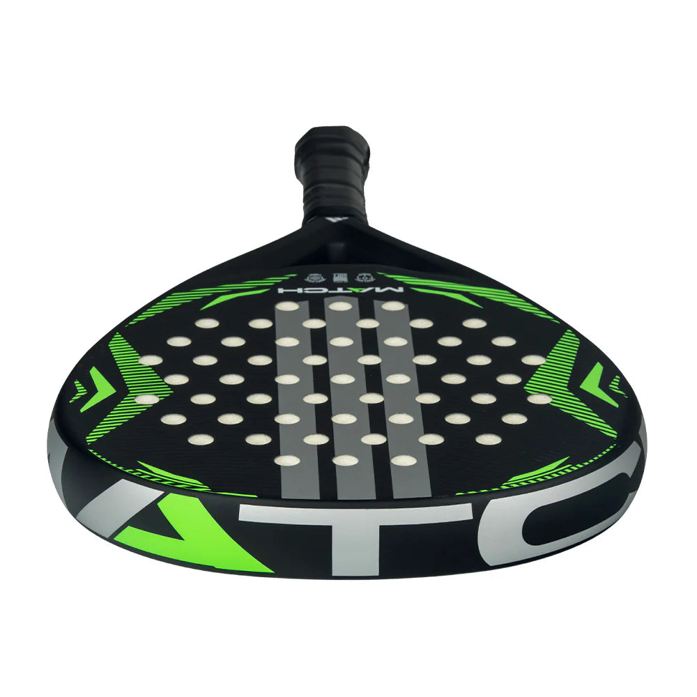 Adidas Match Black/Green 2026 Padel Racket - Black/Green