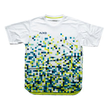 Aixo Pixel Mens T Shirt White