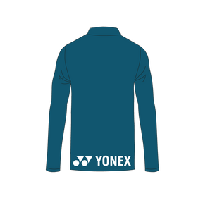 EBA Yonex Player 1/4 Zip Track Top Unisex - Blue