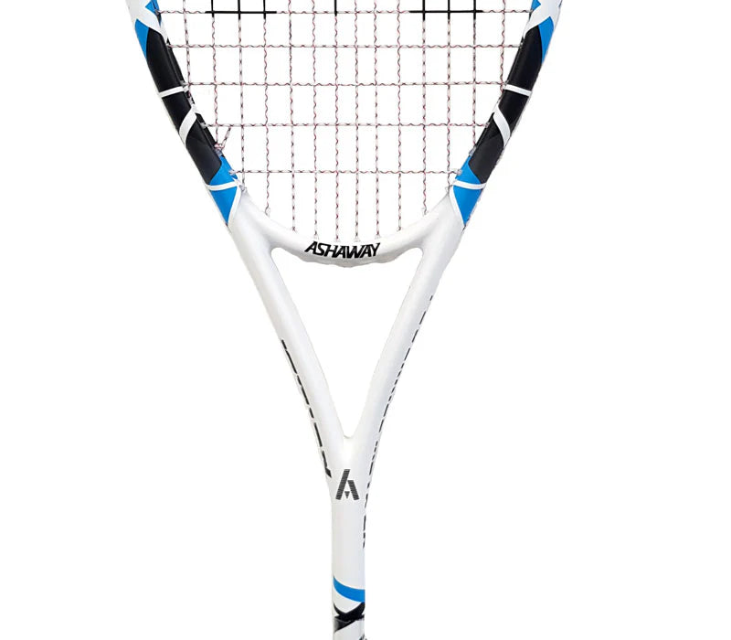 Ashaway Powerkill Meta ZX (White/Black/Blue) Squash Racket 135g