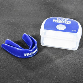 Rhino Classic Mouthguard ROYAL BLUE WHITE Mouthguard Rhino