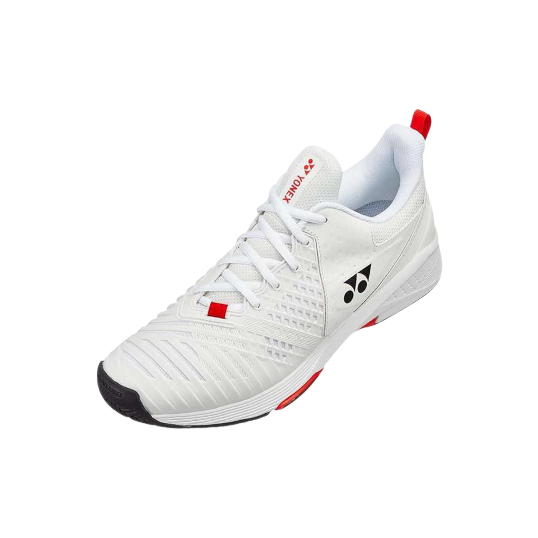 Yonex Sonicage 3 Mens (White/Red) Tennis Shoes Badminton Shoes Yonex