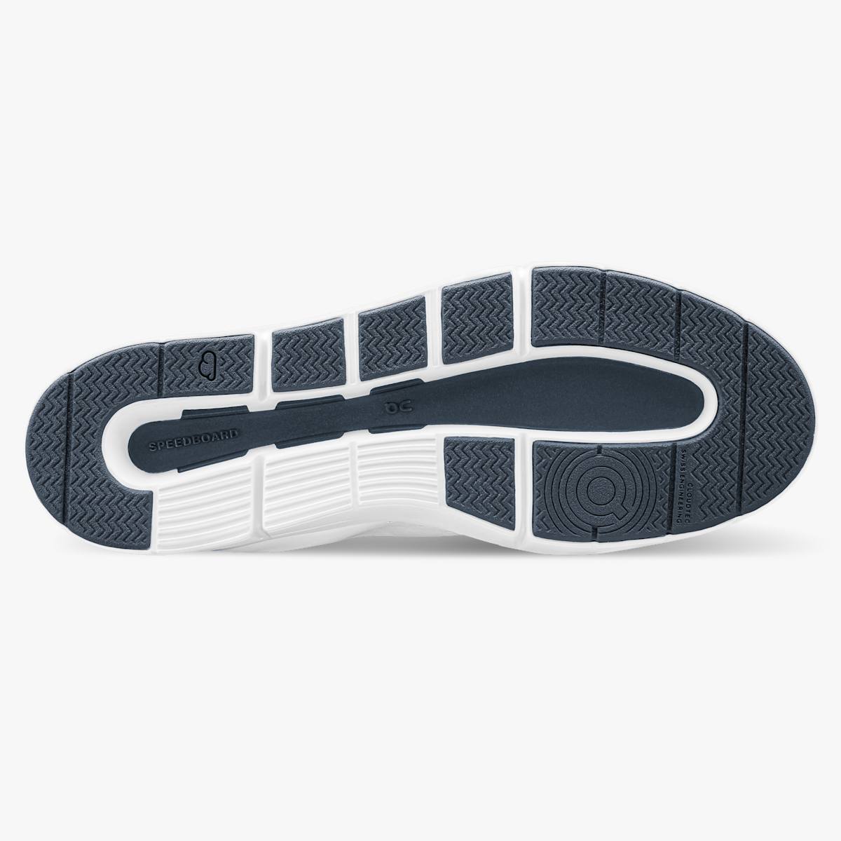 On Running The Roger Advantage Tennis Shoe Men - White/Midnight Running Shoes On Running