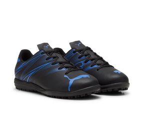 Puma Attacanto II Turf Soccer Cleats Junior - Puma Black/Blue