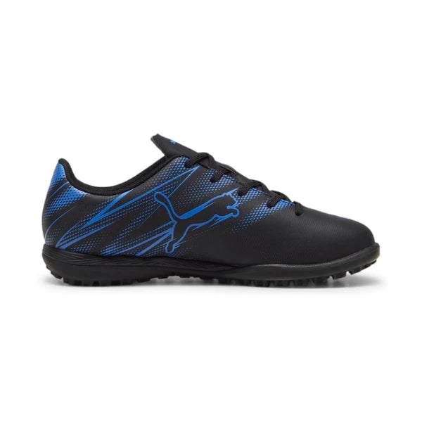 Puma Attacanto II Turf Soccer Cleats Junior - Puma Black/Blue