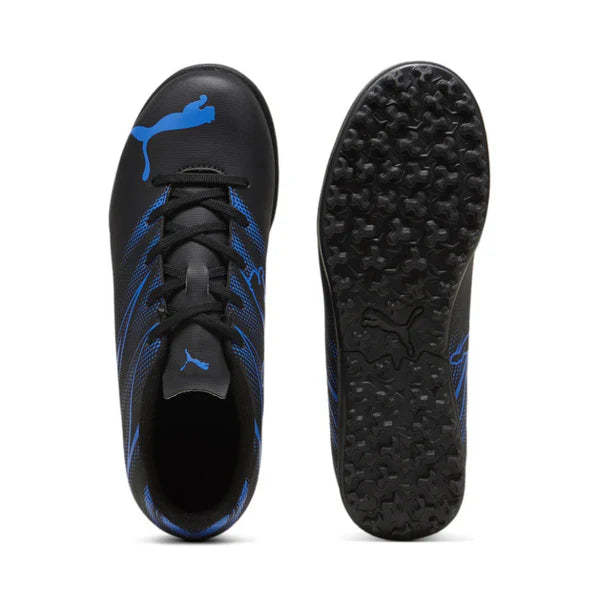Puma Attacanto II Turf Soccer Cleats Junior - Puma Black/Blue