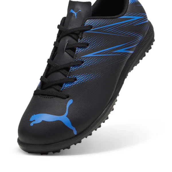 Puma Attacanto II Turf Soccer Cleats Junior - Puma Black/Blue