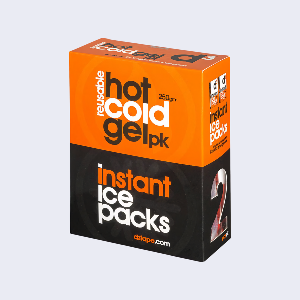 D3 Reusable Hot/Cold Gel Pack (2 pack) D3