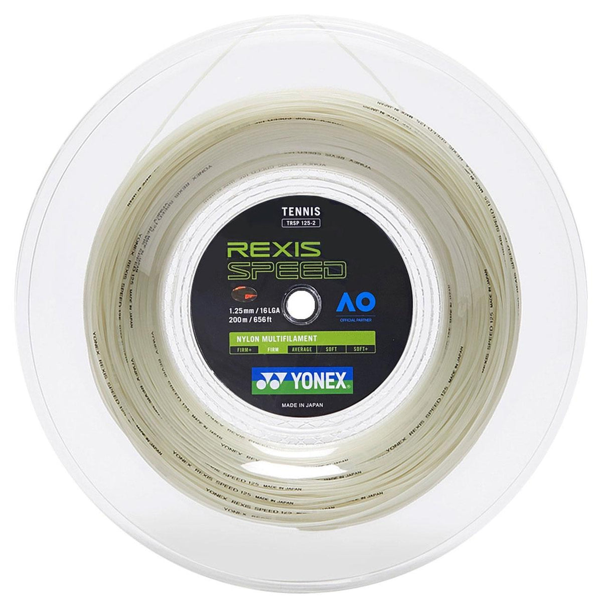 Yonex Rexis Speed 1.25mm 200m 网球线