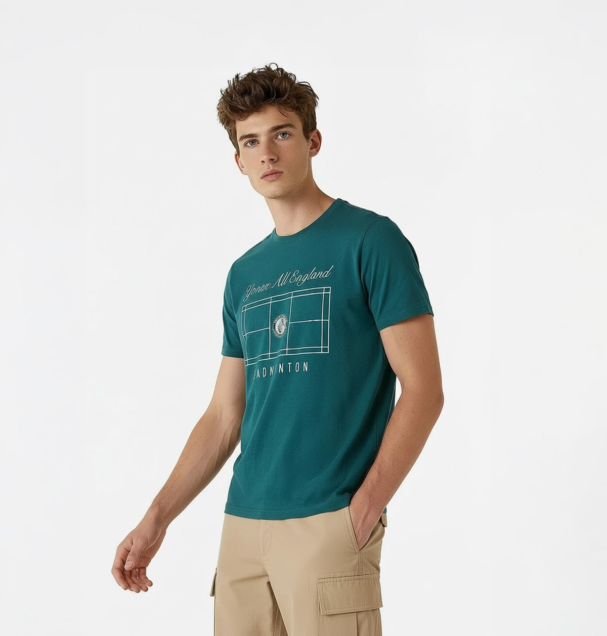 Yonex All England 1899 Crew Neck SS Top 26 - Sage Clothing Yonex