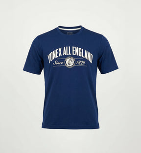 Yonex All England 1899 Crew Neck SS Top 26 - Oxford Navy