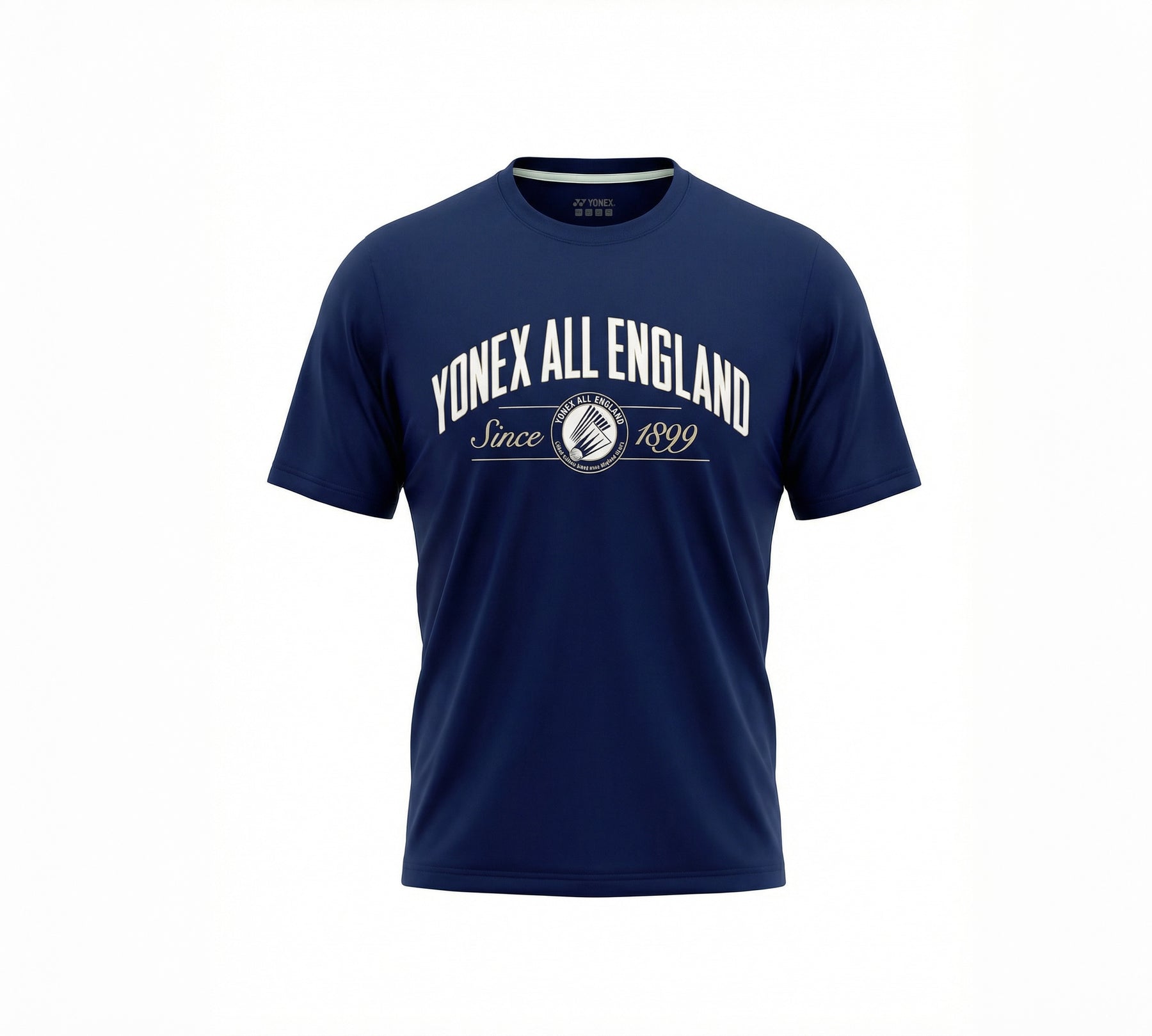 Yonex All England 1899 Crew Neck SS Top 26 - Oxford Navy
