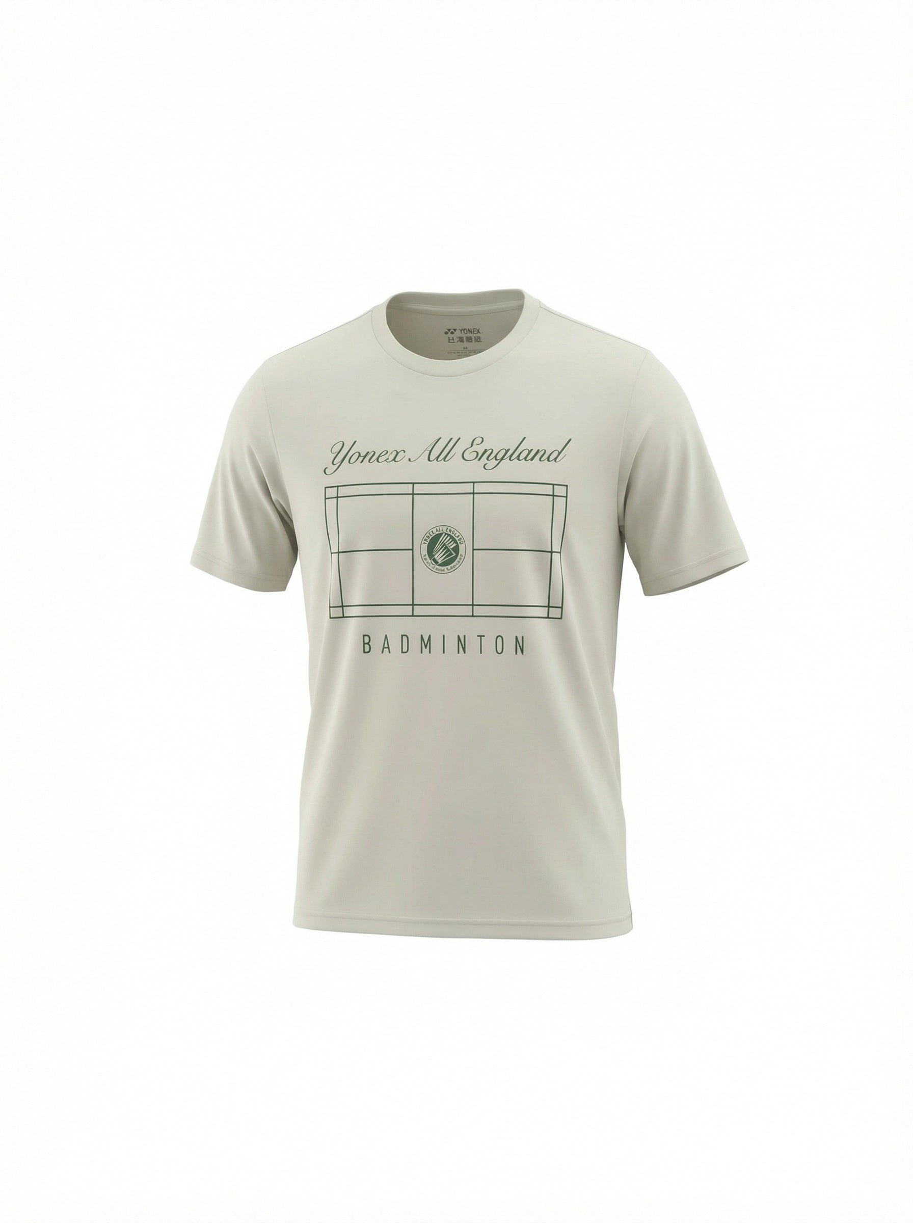 Yonex All England 1899 Crew Neck SS Top 26 - Cream