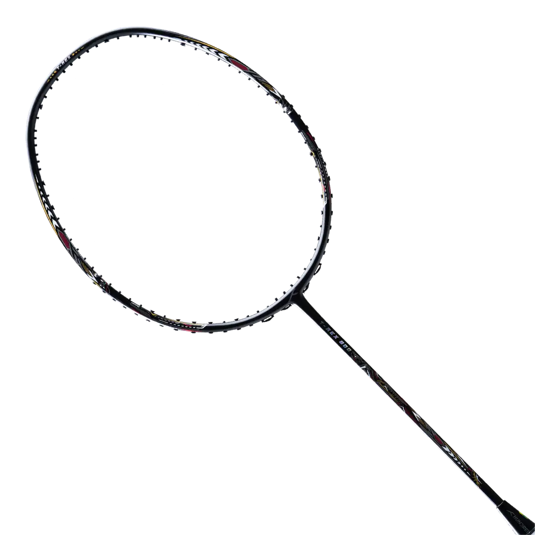 Hundred T-Rex 800 Badminton Racket - Black Badminton Rackets Hundred