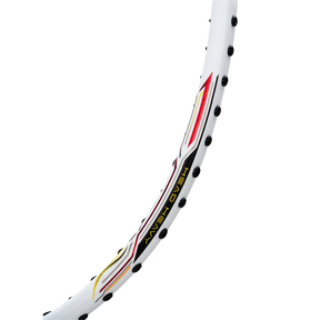 Hundred Power Ray 900 Badminton Racket - White/Blue Badminton Rackets Hundred