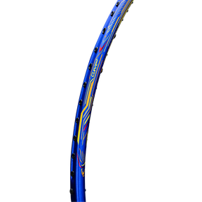 Hundred Power Ray 900 Badminton Racket - White/Blue Badminton Rackets Hundred