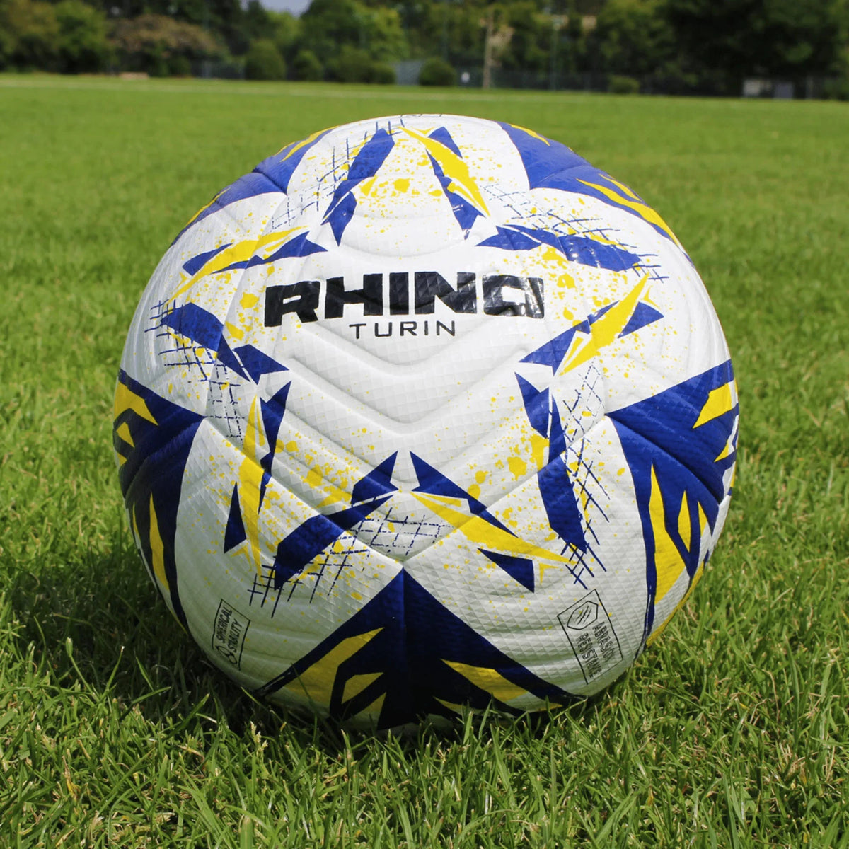 Rhino Turin Football - White/Blue/Yellow Accessories Rhino