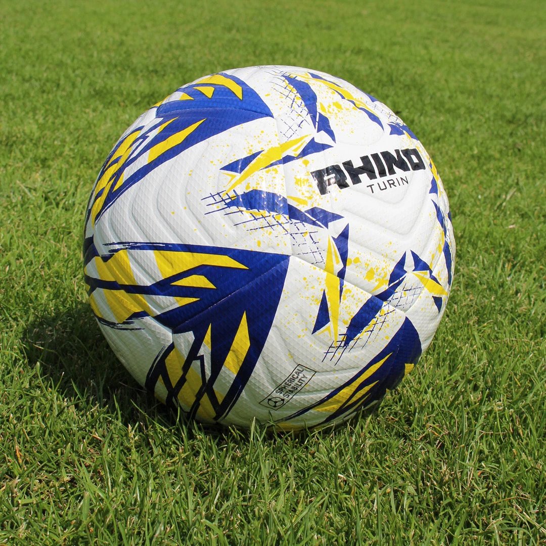 Rhino Turin Football - White/Blue/Yellow Accessories Rhino