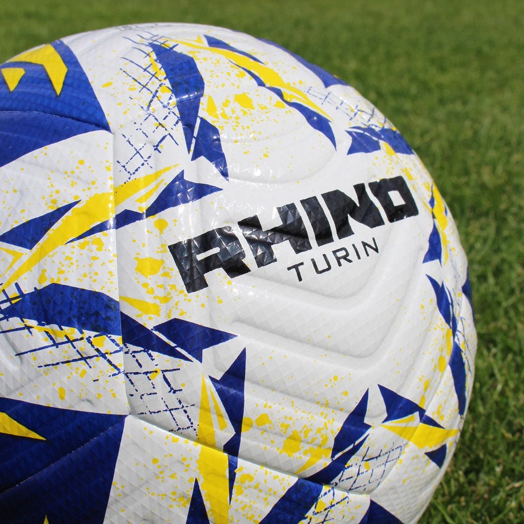 Rhino Turin Football - White/Blue/Yellow Accessories Rhino