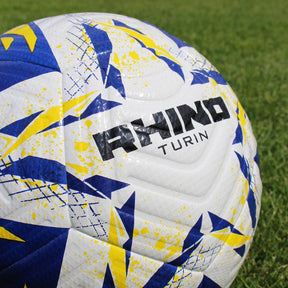 Rhino Turin Football - White/Blue/Yellow Accessories Rhino