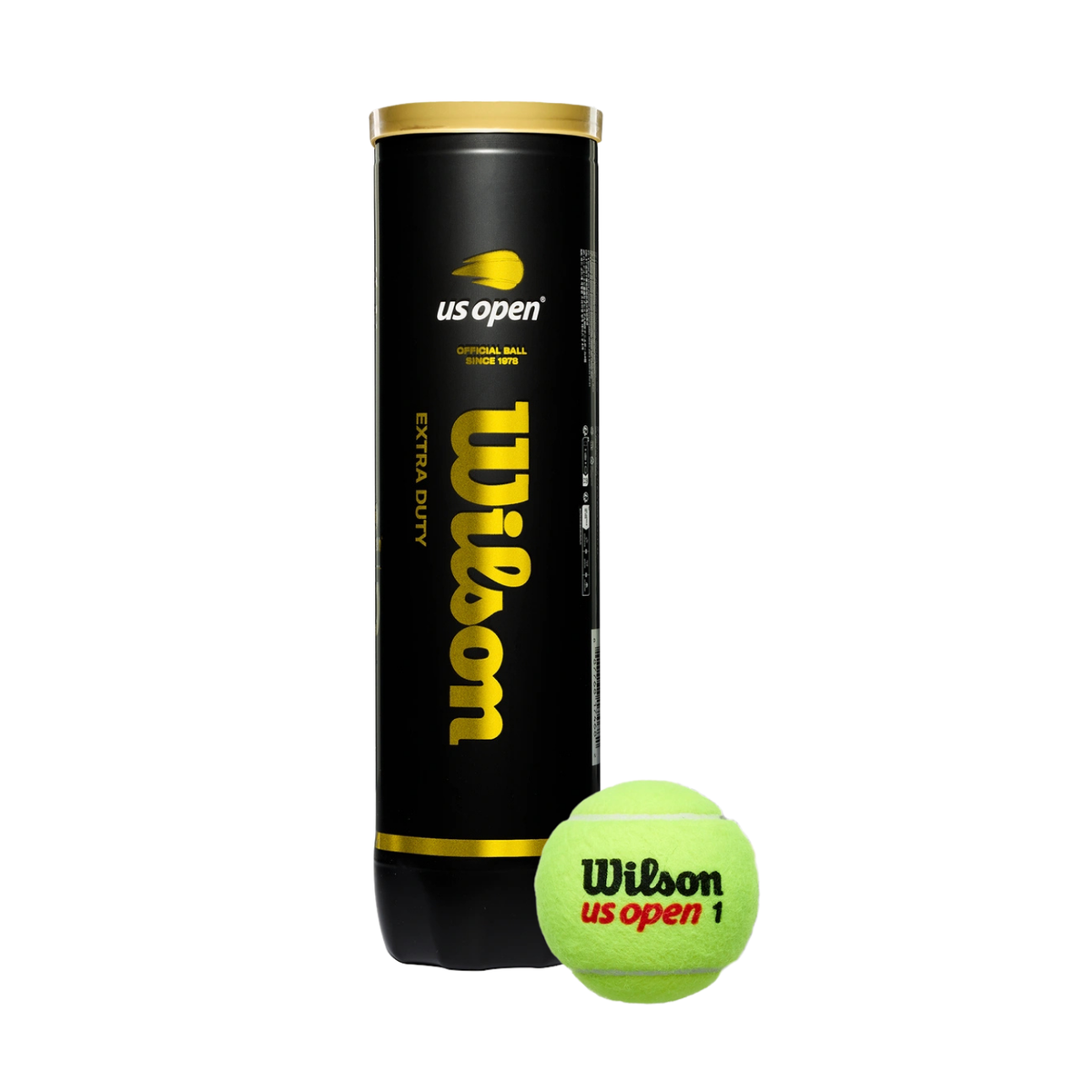 Wilson US Open Ball 4 Ball Can WRT116200 Tennis Balls Wilson