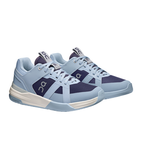 On THE ROGER Clubhouse Pro Tennis Shoes Women - Chambray/Midnight