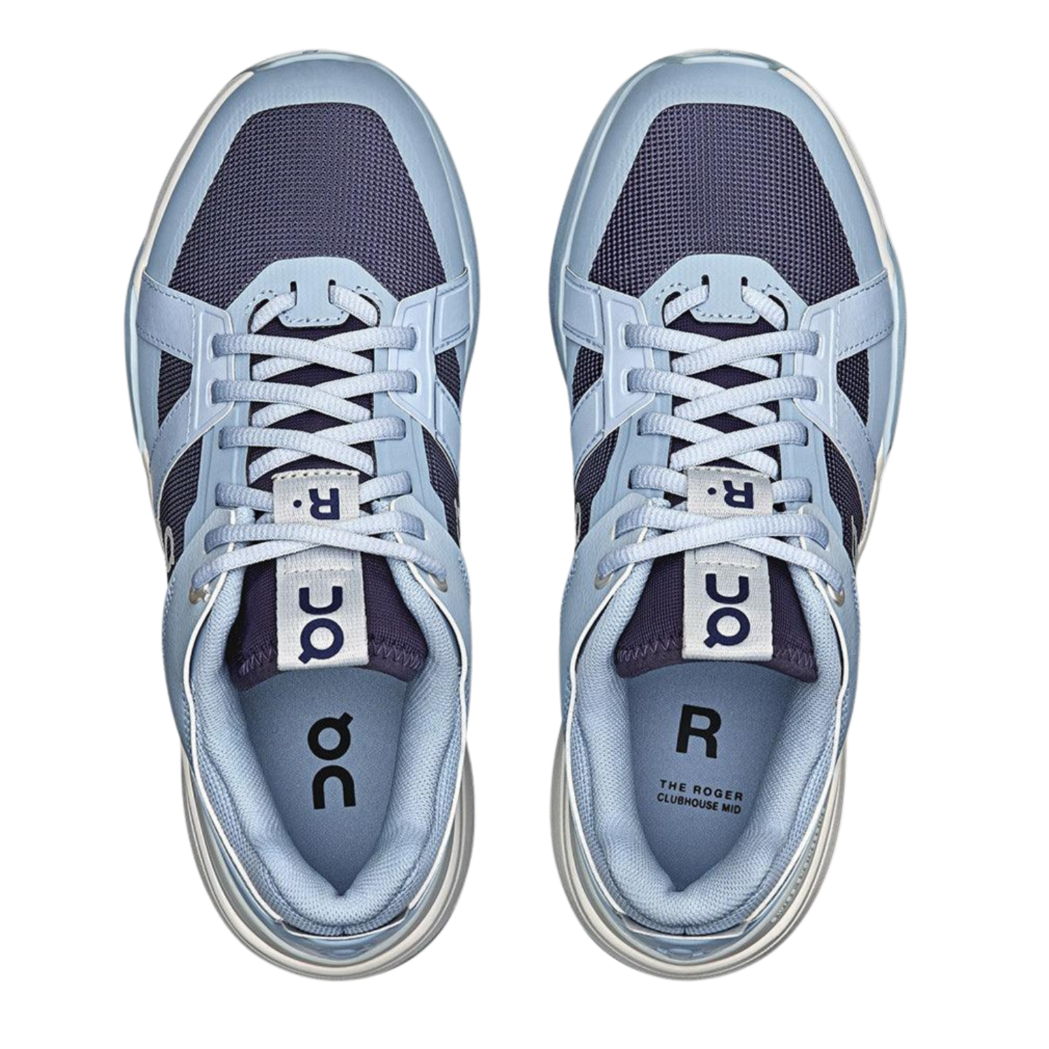 On THE ROGER Clubhouse Pro Tennis Shoes Women - Chambray/Midnight