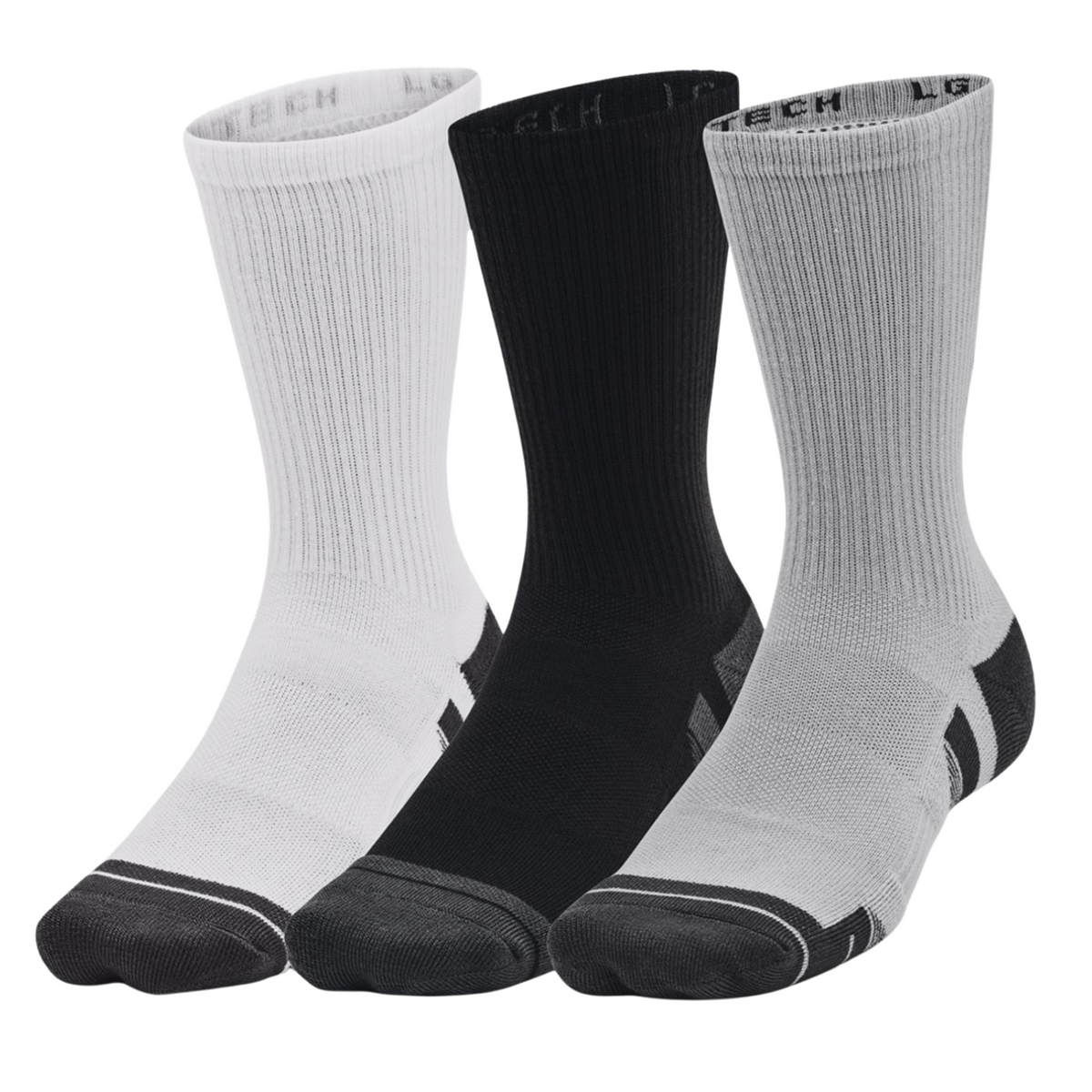 Under Armour Performance Tech 3pk Crew Sock 1379512