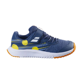 Babolat Pulsion Kid All Court Tennis Shoes Junior - Blue/Yellow Tennis Shoes Babolat