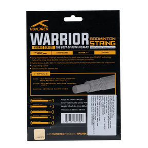 Hundred Hybrid Warrior (HBAA-3M069-6) Badminton String