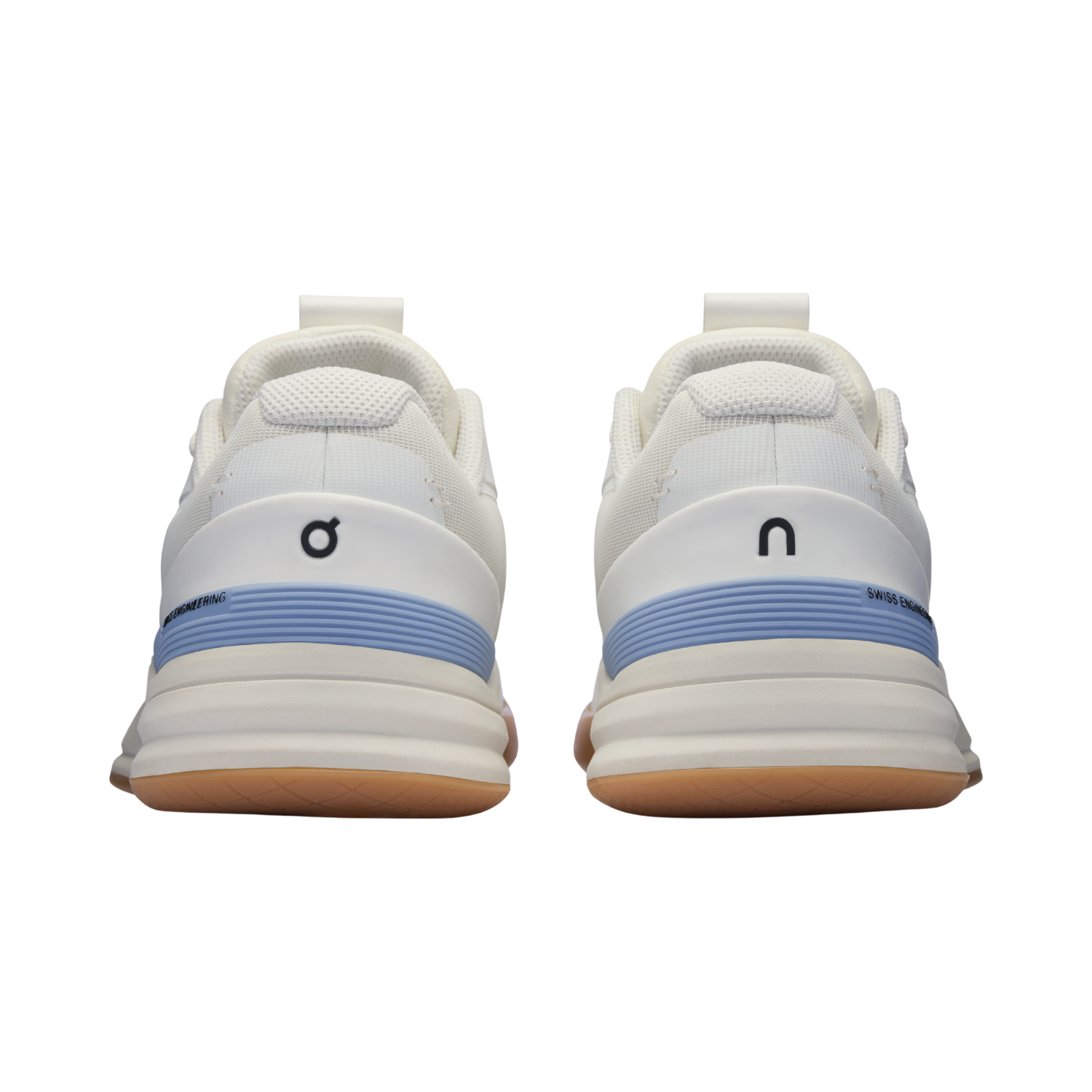 On THE ROGER Pro Tennis Shoes Men - Ivory/Chambray Tennis Shoes On Running