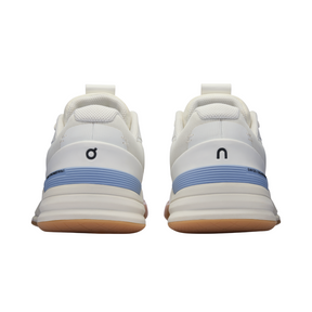 On THE ROGER Pro Tennis Shoes Men - Ivory/Chambray Tennis Shoes On Running