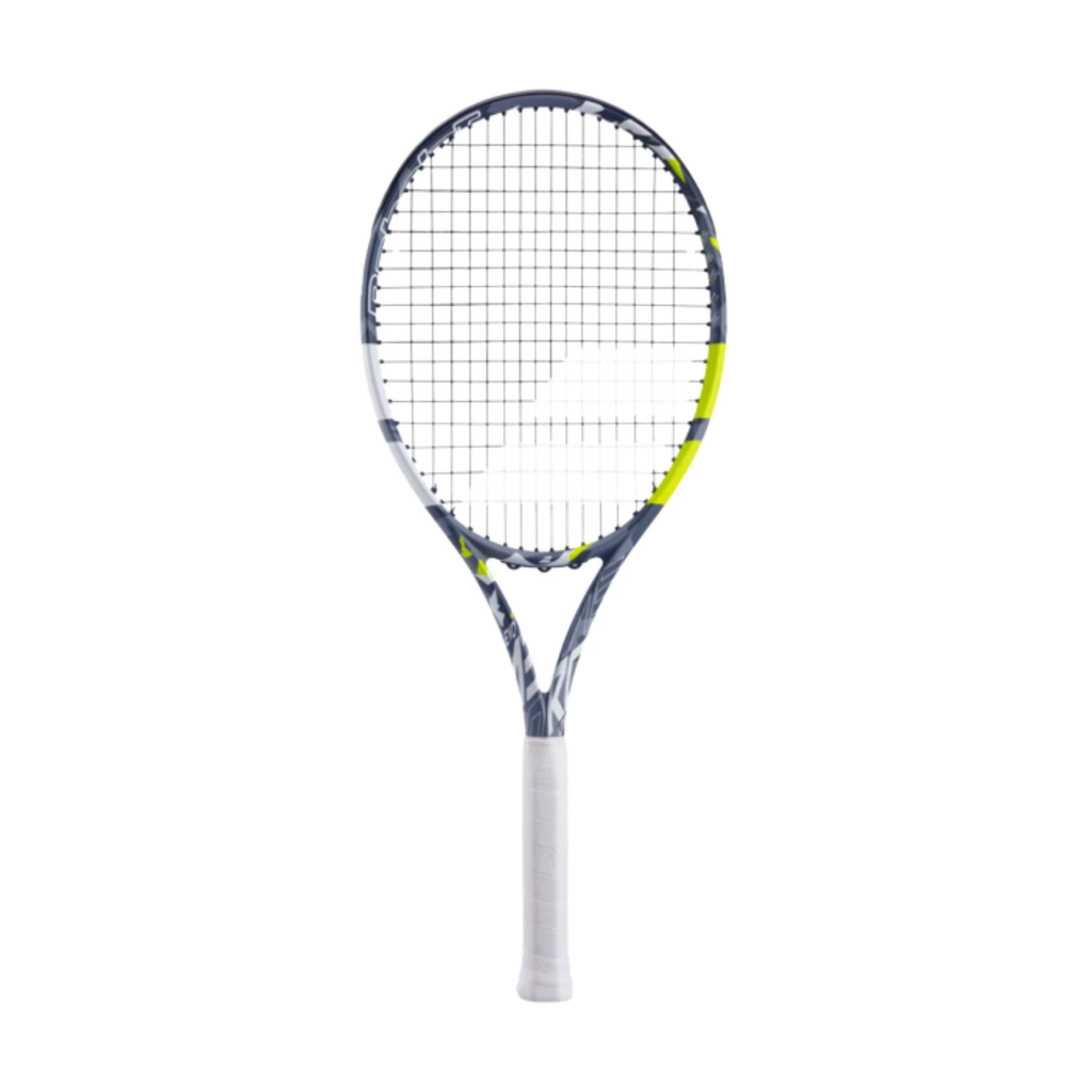 Babolat Evo Aero Lite 102in² (Grey/Yellow/White) Tennis Racket 260g -