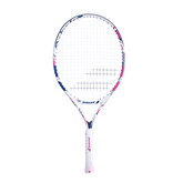 Babolat B'Fly 23" Junior Tennis Racket WHITE BLUE PINK G0000 Clearance Babolat