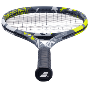 Babolat Evo Aero 102 275g Strung Tennis Racket (Grey/Yellow)
