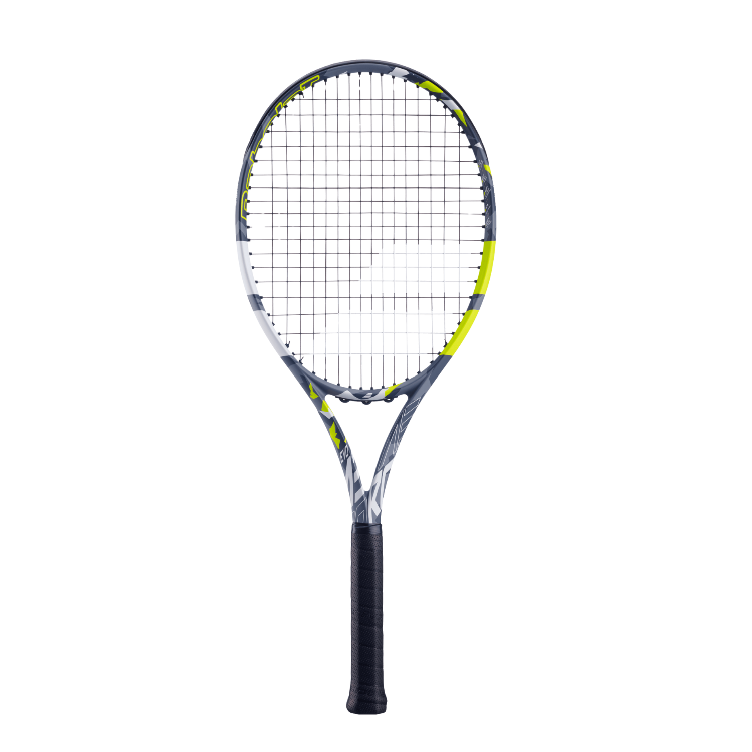 Babolat Evo Aero 102 275g Strung Tennis Racket (Grey/Yellow)