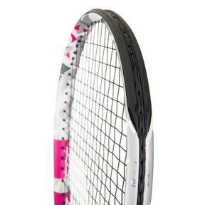 Babolat Evo Aero Lite 100in² Tennis Racket 260g - Strung - Pink