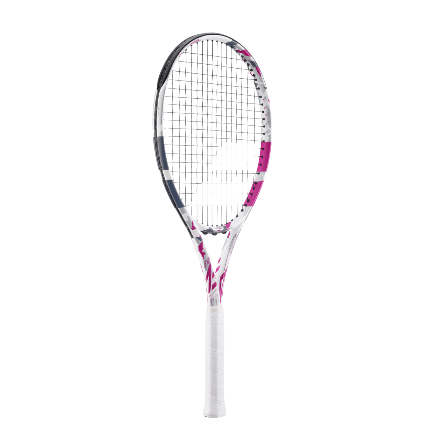 Babolat Evo Aero Lite 100in² Tennis Racket 260g - Strung - Pink